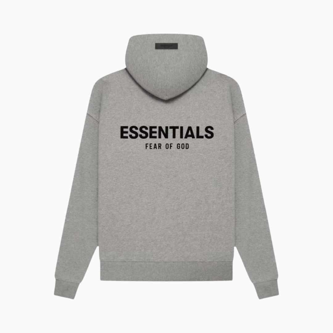 Fear of God Essentials Dark Oatmeal Hoodie (SS22)