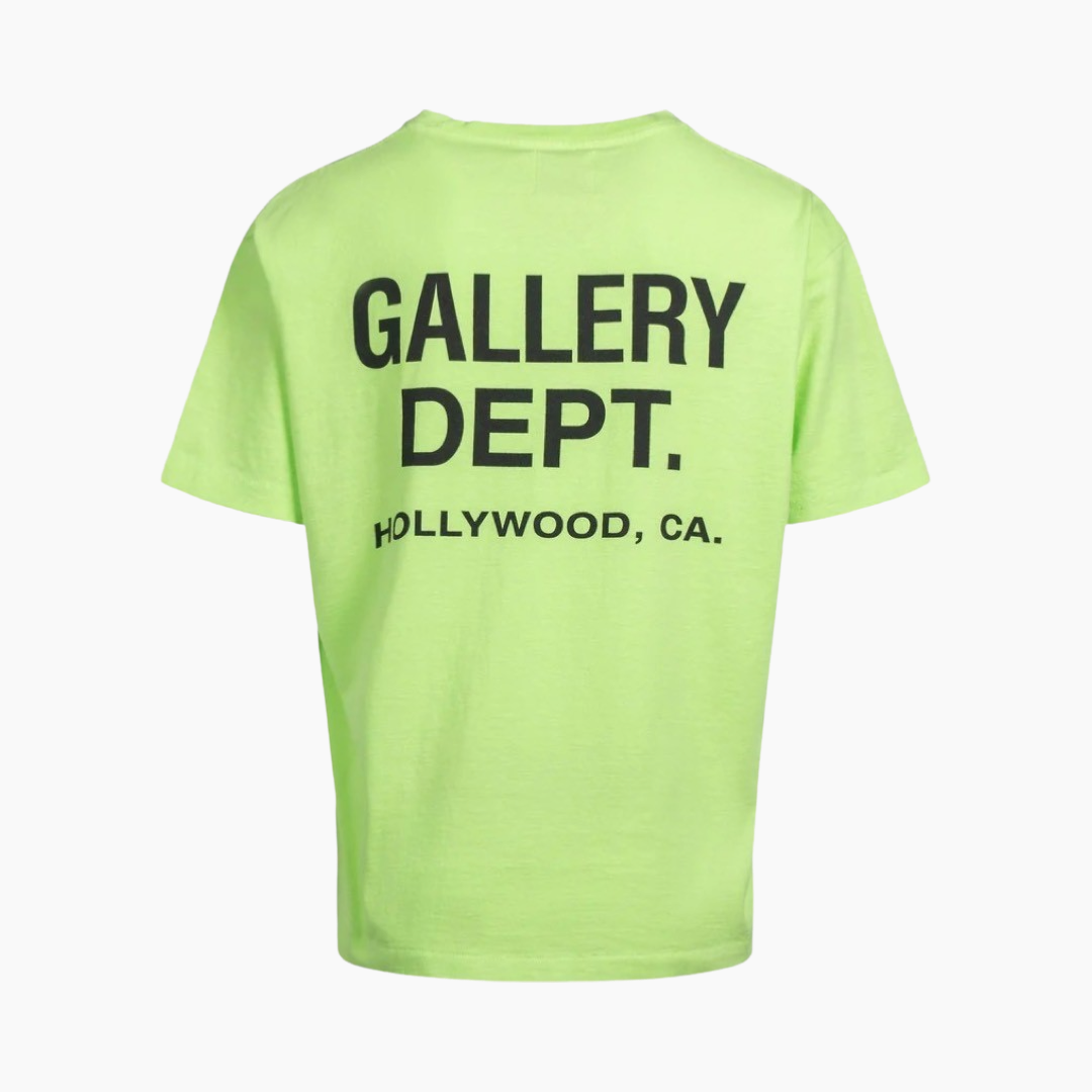 Gallery Dept. Souvenir T-Shirt Neon Green