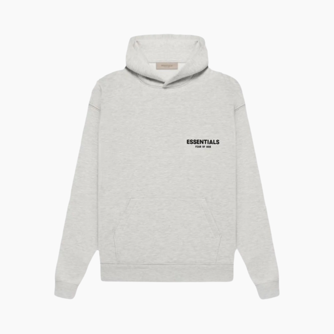 Fear of God Essentials Light Oatmeal Hoodie (SS22)