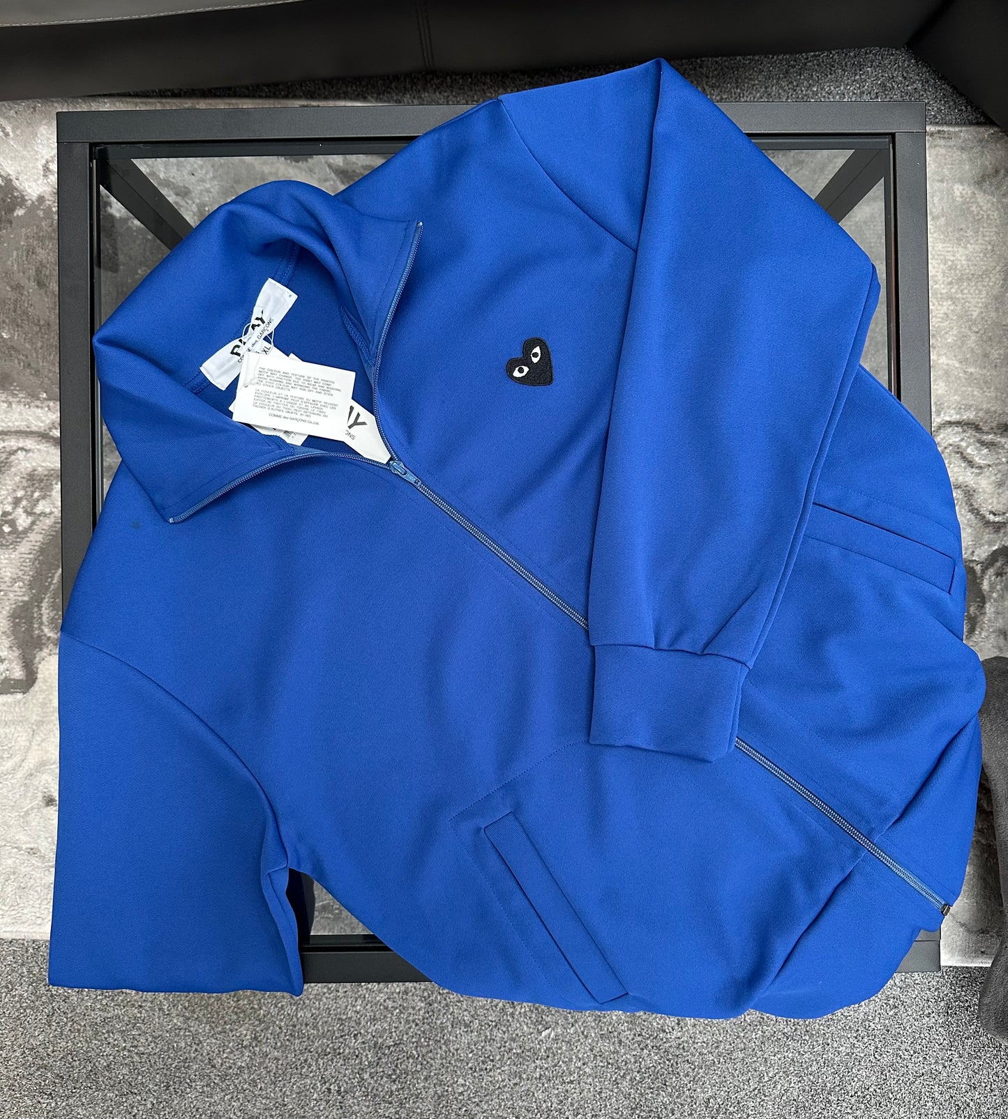 Comme des Garçons PLAY Track Jacket Navy