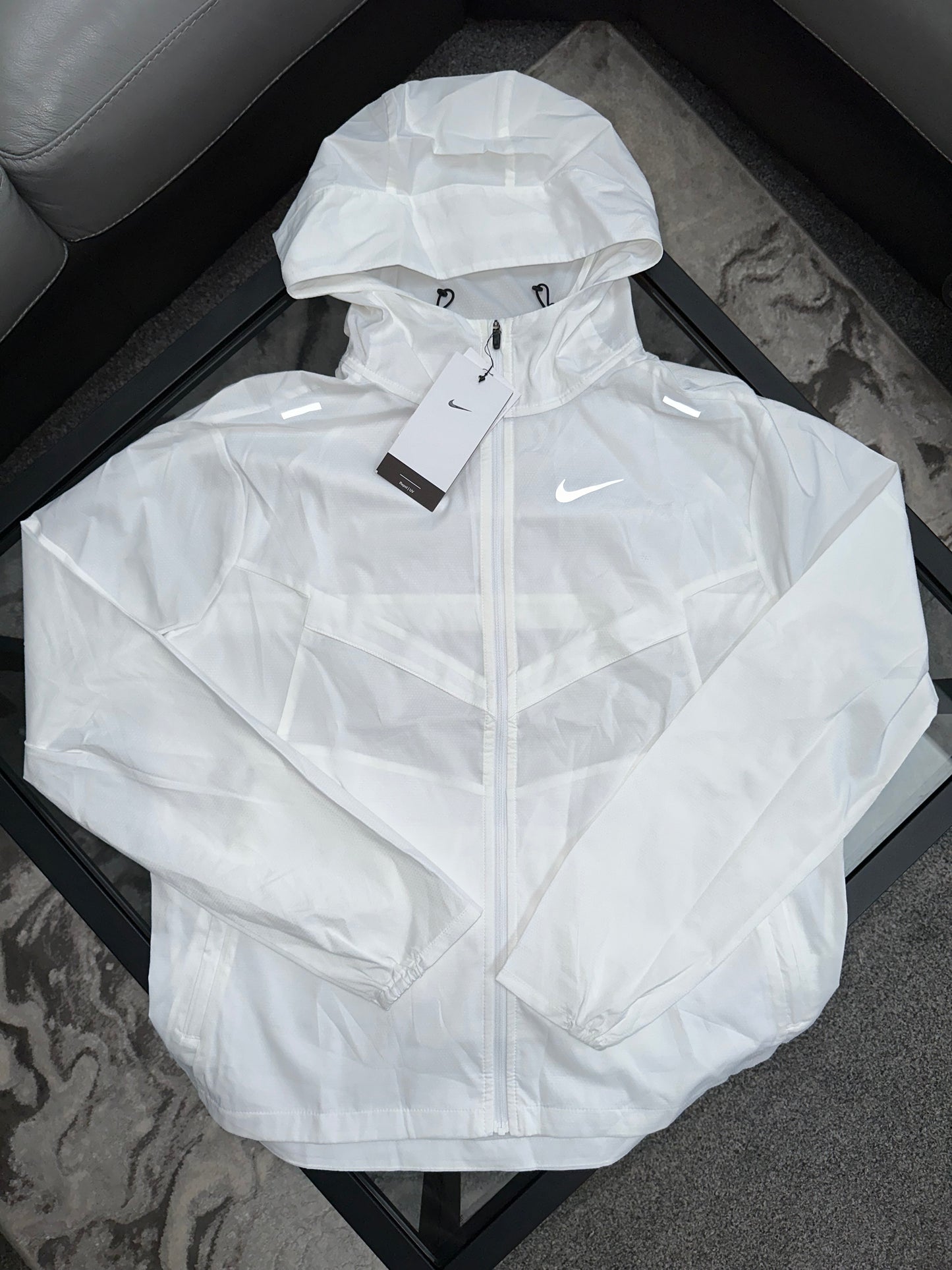 Nike Repel Windrunner Packable Jacket White