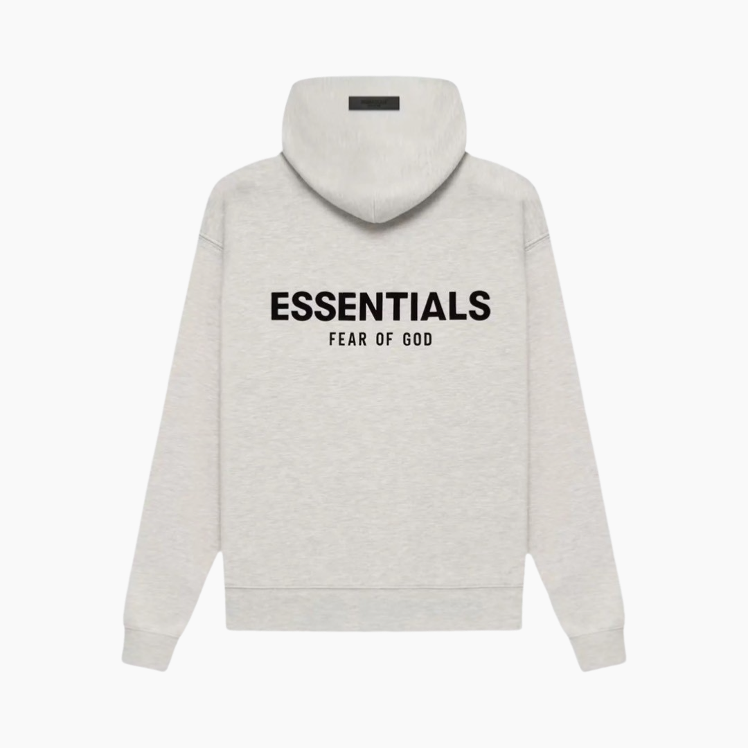 Fear of God Essentials Light Oatmeal Hoodie (SS22)