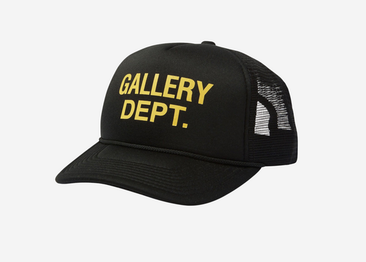 Gallery Dept. Logo Black Trucker Cap